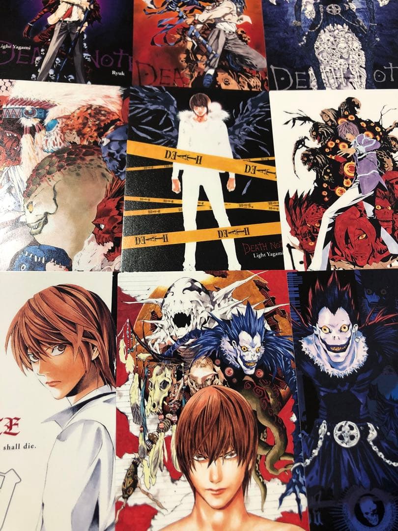 希少 未使用 デスノート トレーディング カード 10枚セット