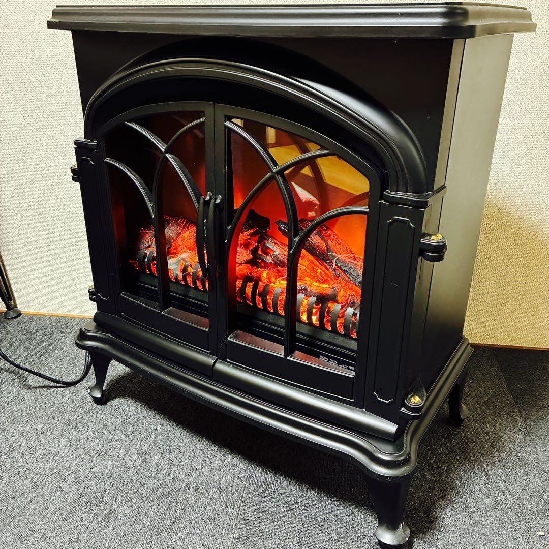 ★ニトリ ワイド暖炉型ファンヒーター BLT-999B-3-BK 2017年製