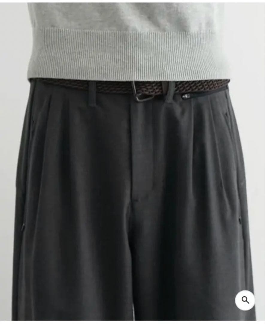 パンツ SAN SAN GEAR Wide pants \"CHARCOAL\"