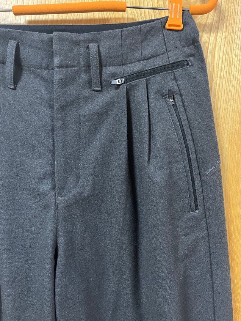パンツ SAN SAN GEAR Wide pants \"CHARCOAL\"
