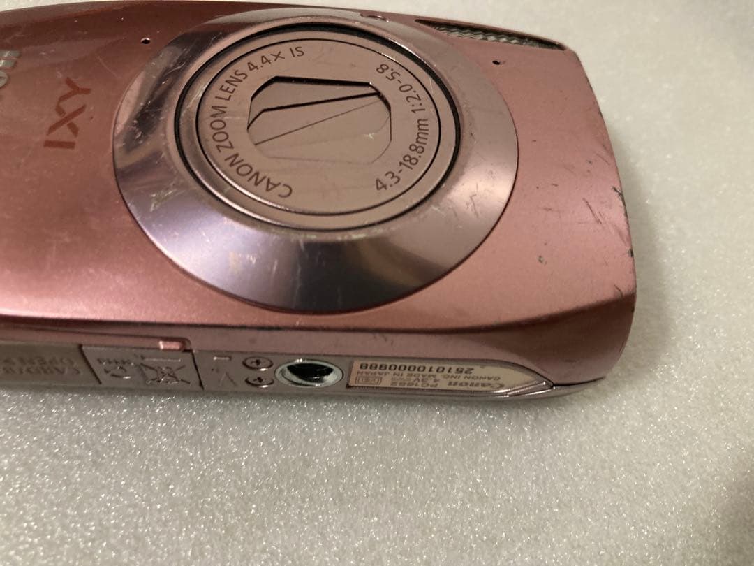Canon キヤノン　デジカメ IXY PC1682 ピンク　ジャンク品