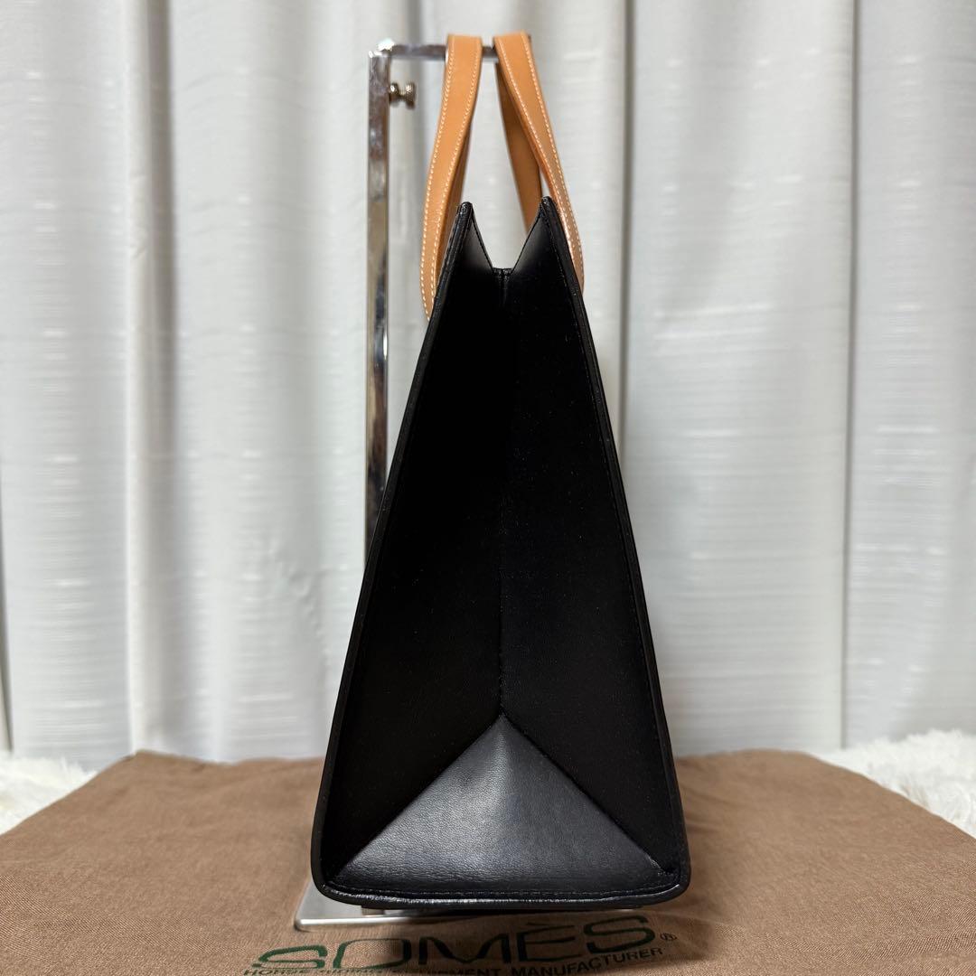 ⭐️未使用⭐️ ソメスサドル　優佳良織　ハンドバッグ　コラボバッグ　レザー　黒