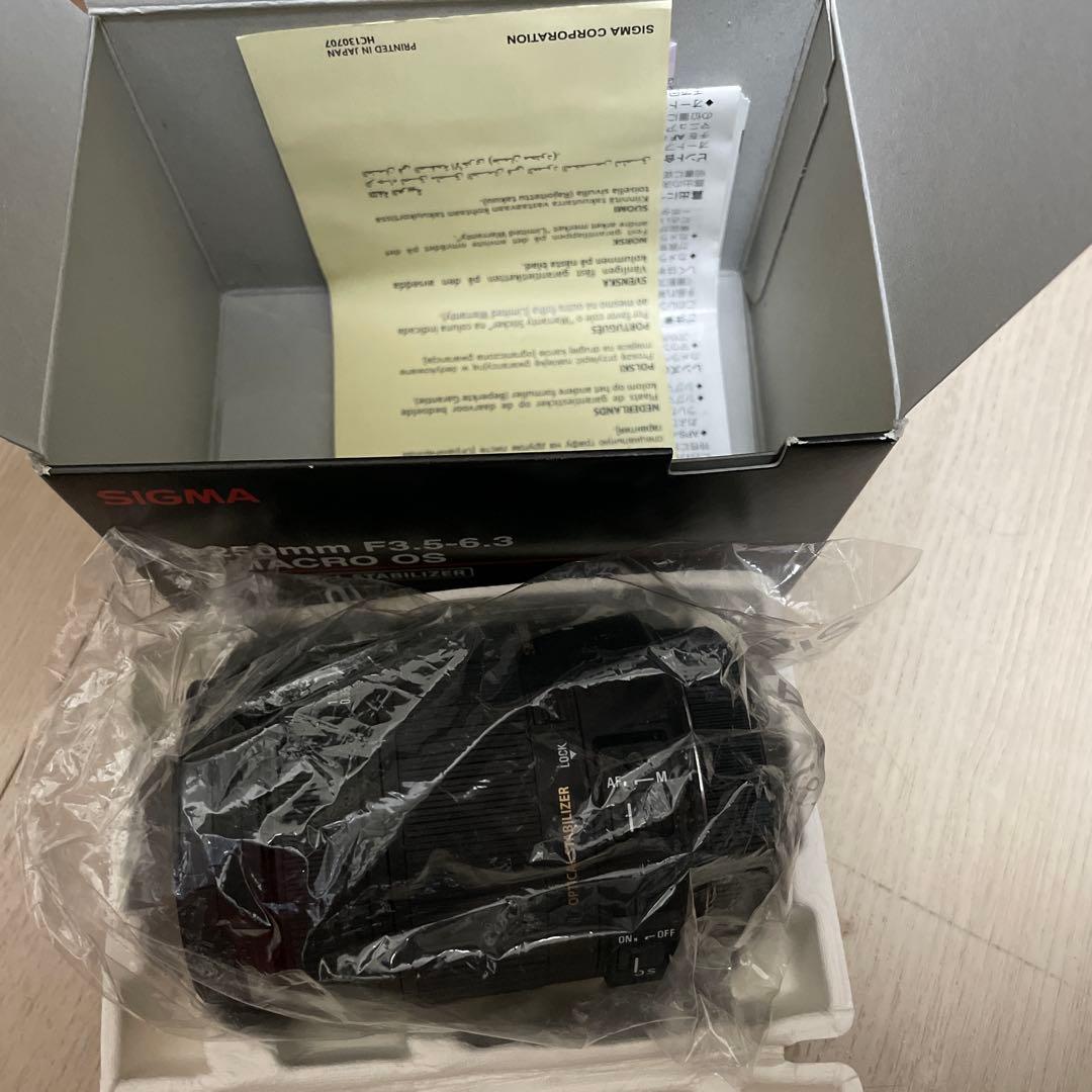 その他 SIGMA18-250mmF3.5-6.3DC MACRO OS Canon