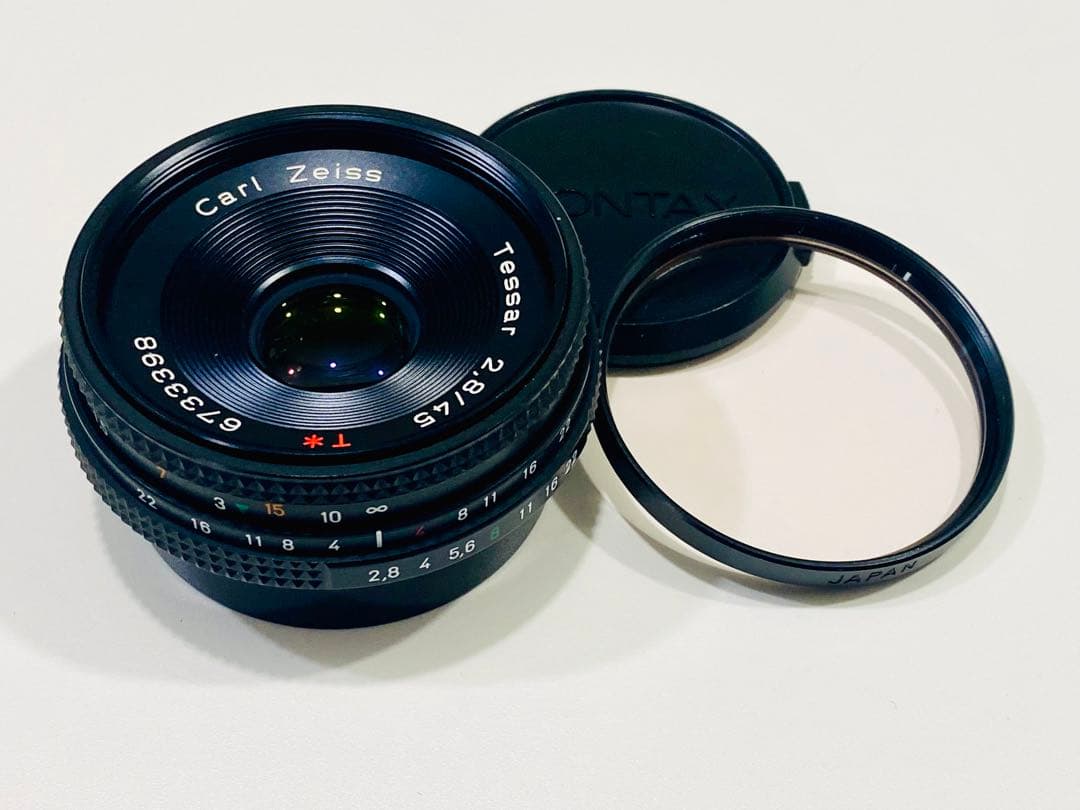 レンズ(単焦点) CONTAX Carl Zeiss Tessar 45mm/f2.8