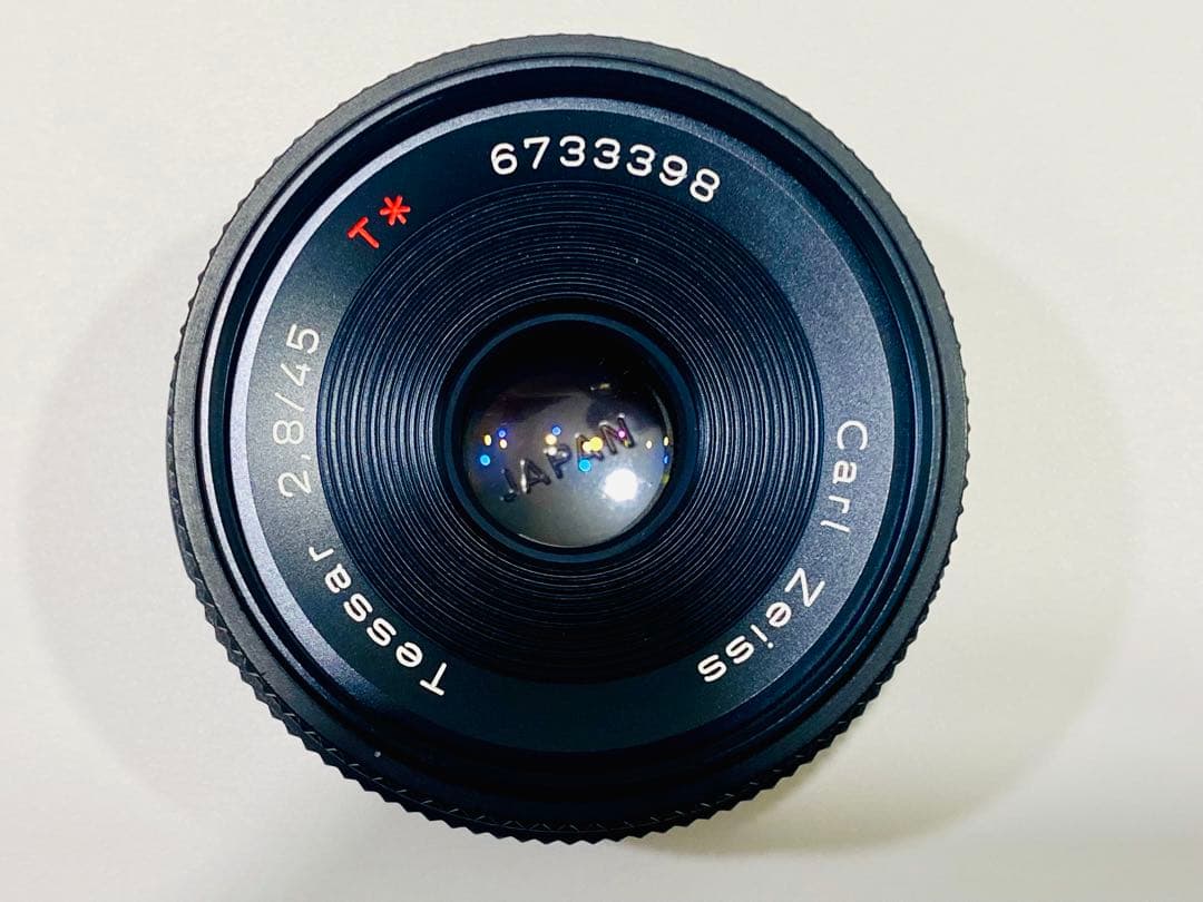 レンズ(単焦点) CONTAX Carl Zeiss Tessar 45mm/f2.8