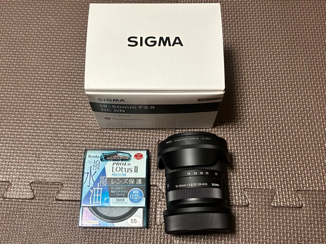SIGMA 18-50mm F2.8 DC DN RFマウント