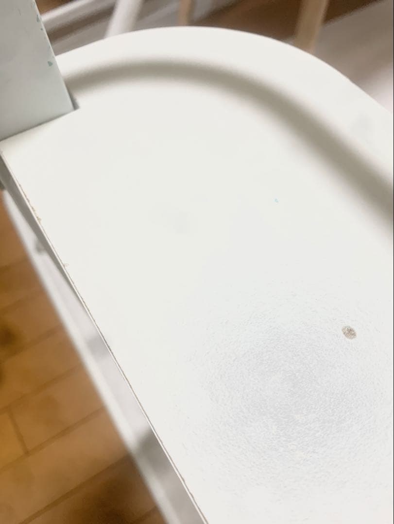 ニトリ シングルベッドフレーム ホワイト メッシュ構造 宮付き