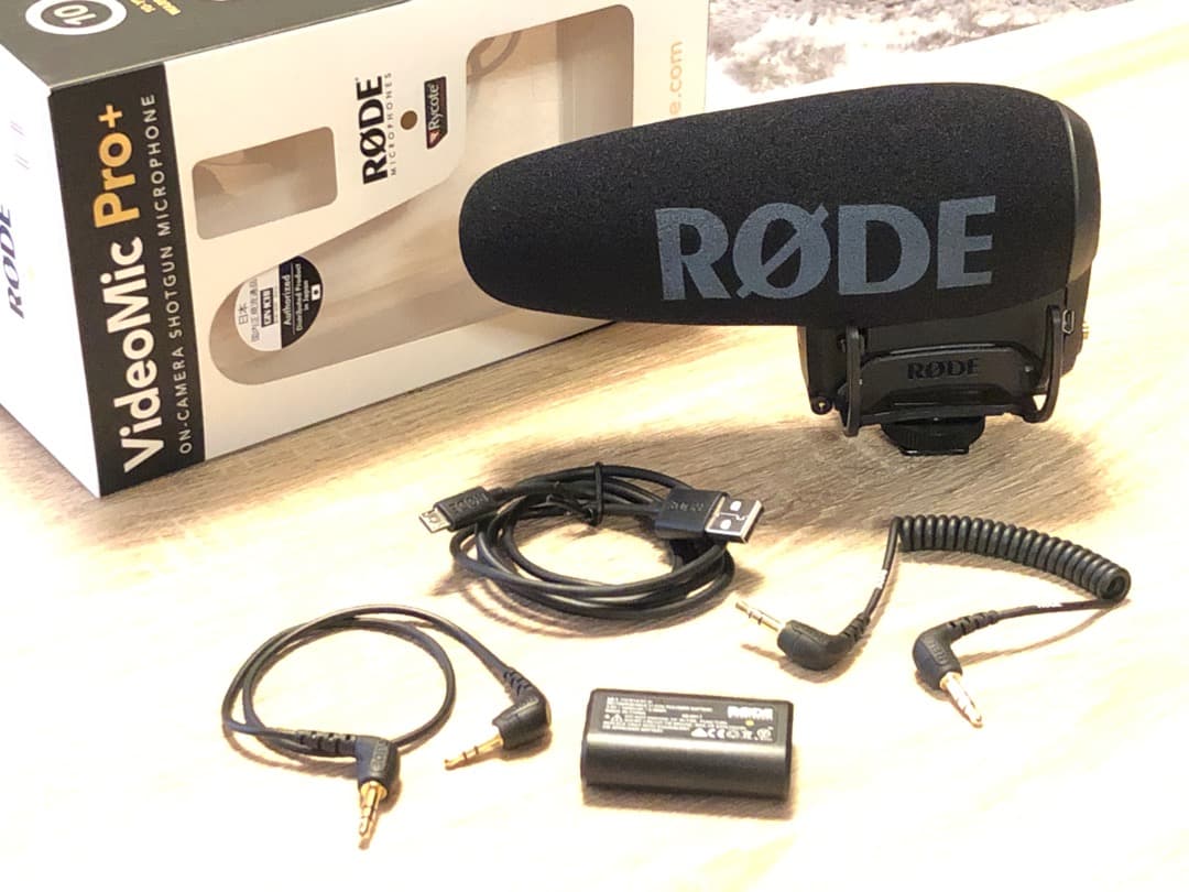 ロード RODE VideoMic Pro+ RODE専用カールコード付き
