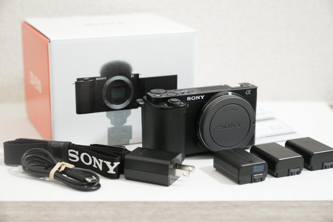 SONY VLOGCAM ZV-E10 ボディ ブラック α ミラーレス本体