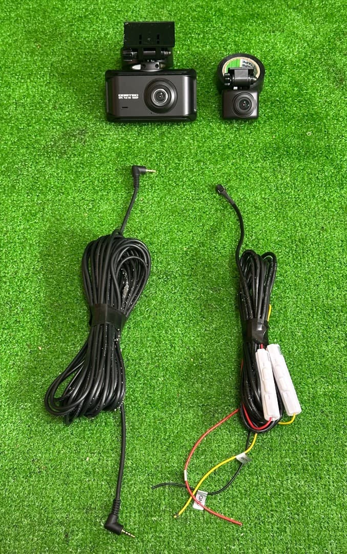 コムテックZDR 035KT-PフルHDドライブレコーダー前後カメラ動作確認済み