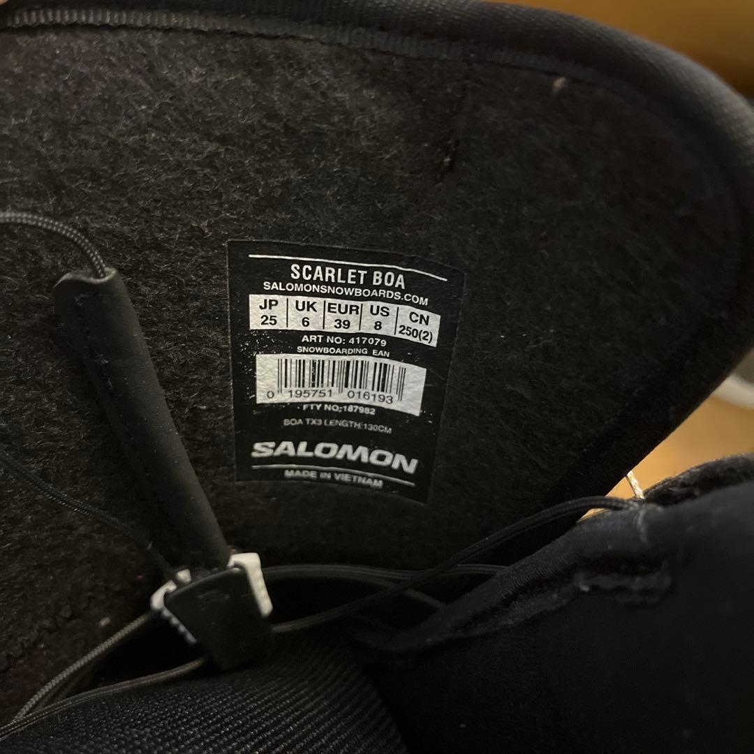 SALOMON スノーボードブーツ 25センチ