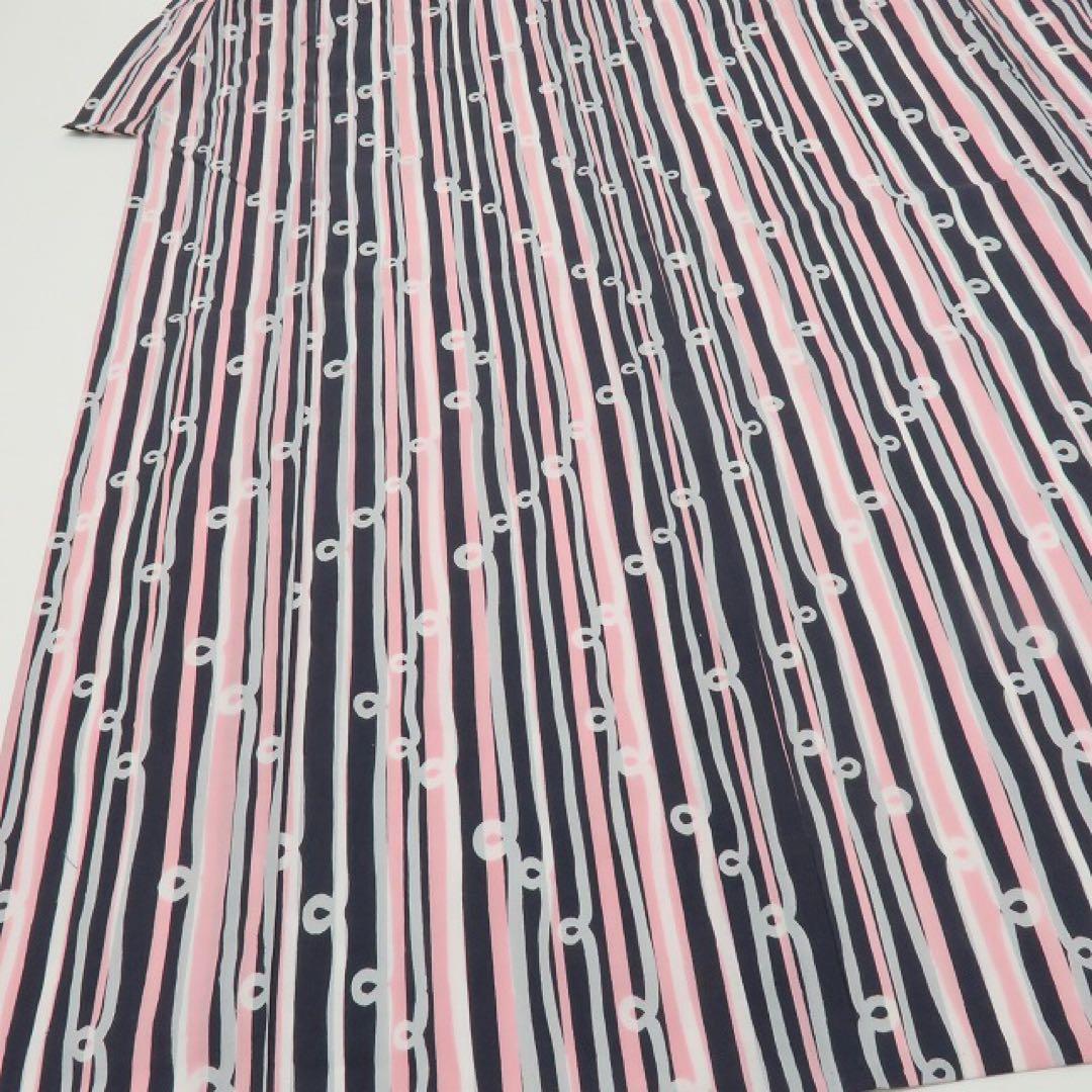 織衣✺新品 竺仙 縦縞 トールサイズ 高級浴衣 着物 A2304