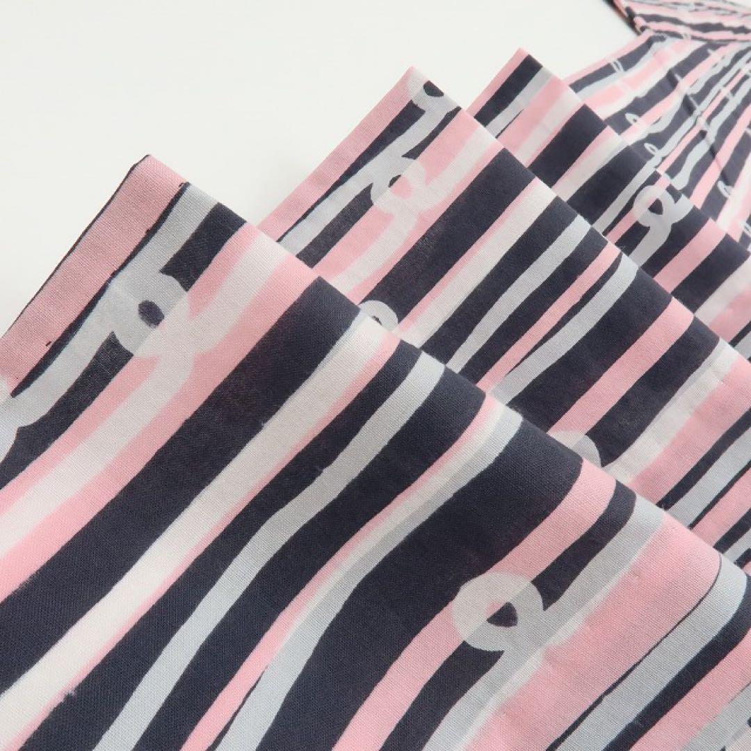 織衣✺新品 竺仙 縦縞 トールサイズ 高級浴衣 着物 A2304