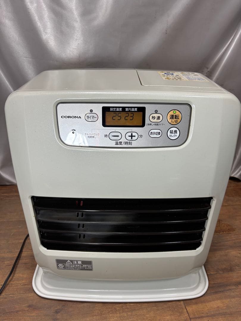 菅191　　整備済　コロナ 石油ファンヒーター　～12畳