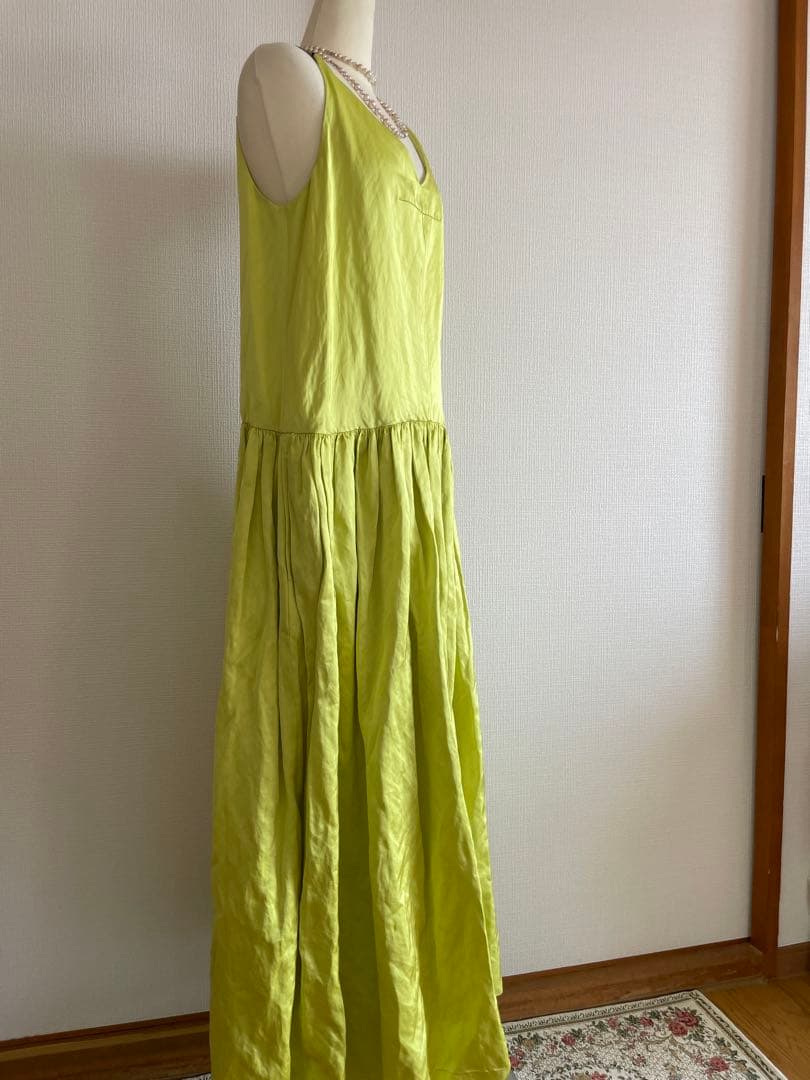 DRIES VAN NOTEN ノースリーブ ロングワンピース