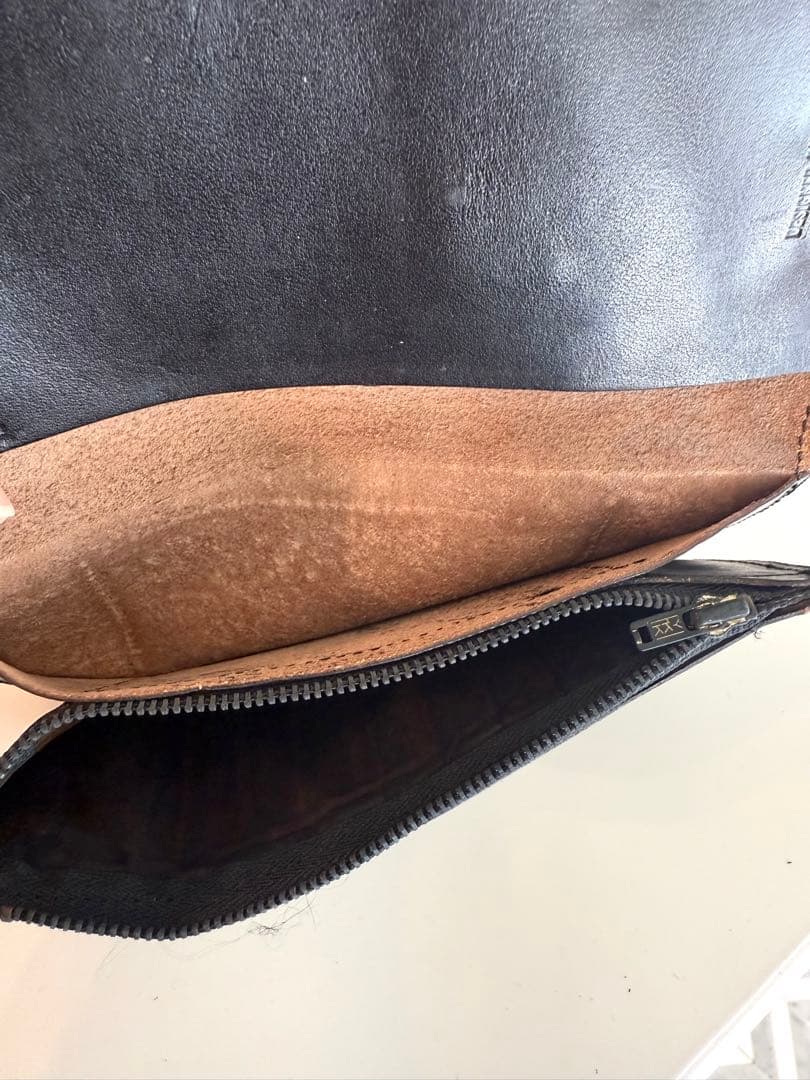 【希少品☆ビンテージ】トラッカーウォレット　ハーレー 革