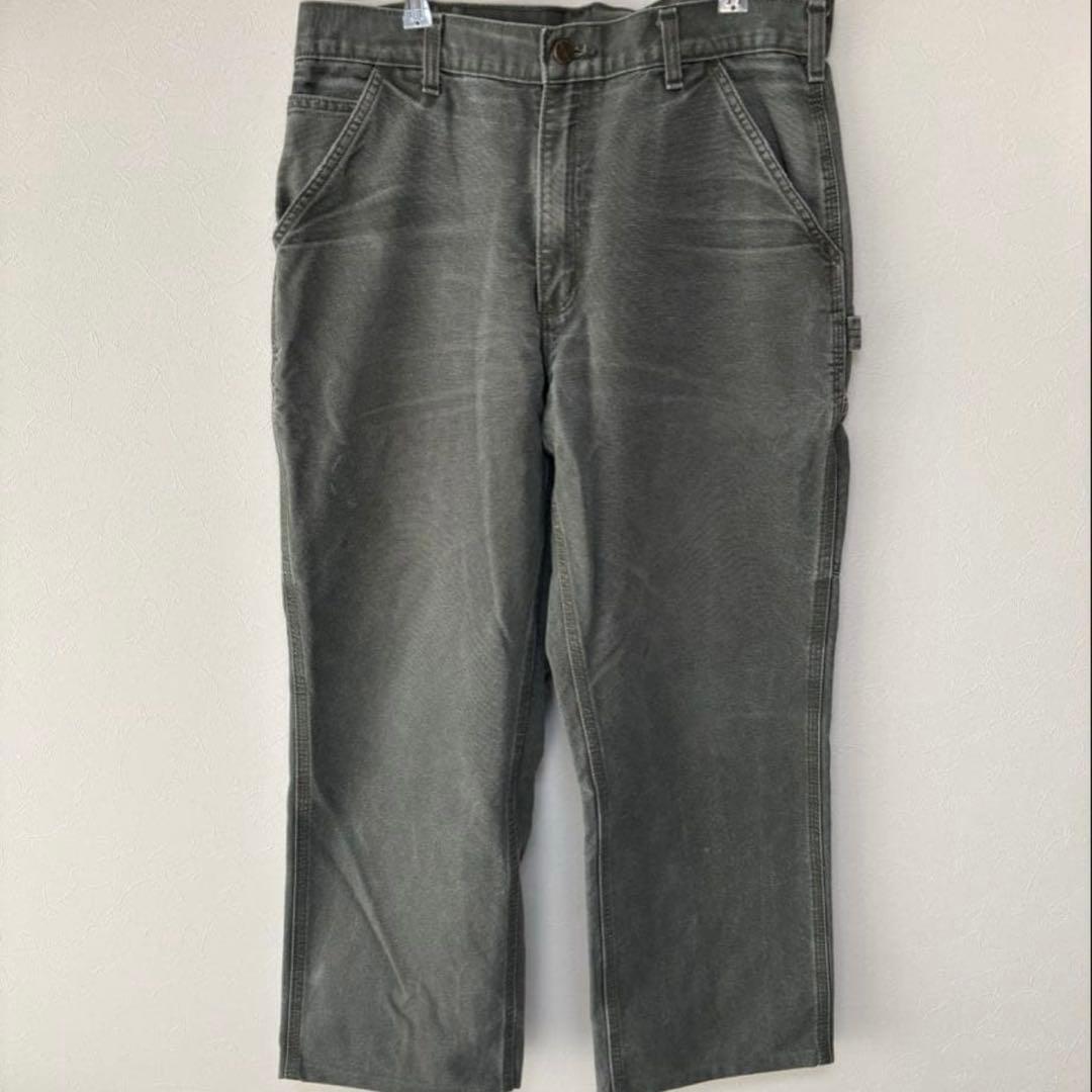 Carhartt　カーハート　カーキ　デニム　ペインターパンツ　USA