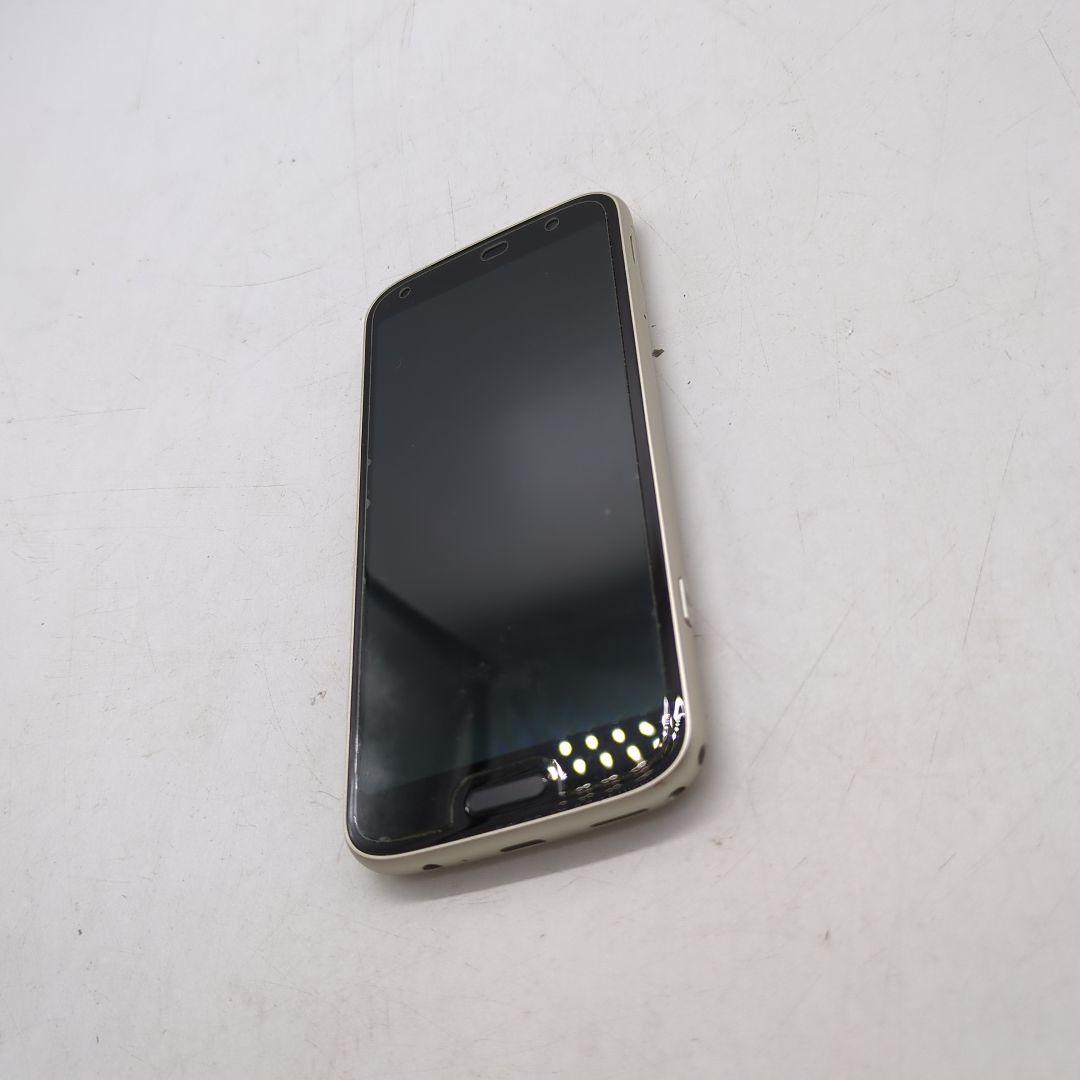 【docomo】F-53E らくらくスマホ　スマートフォン 本体　ゴールド