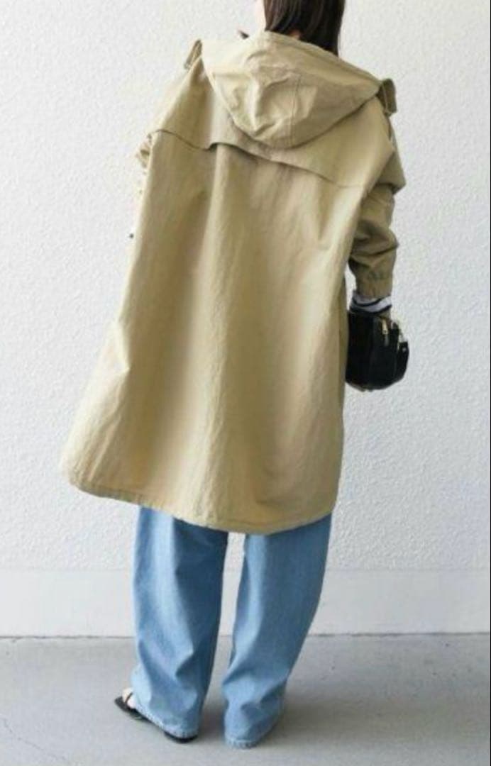 SHIPS any〈洗濯機可能〉オーバー フーディ ブルゾン コート