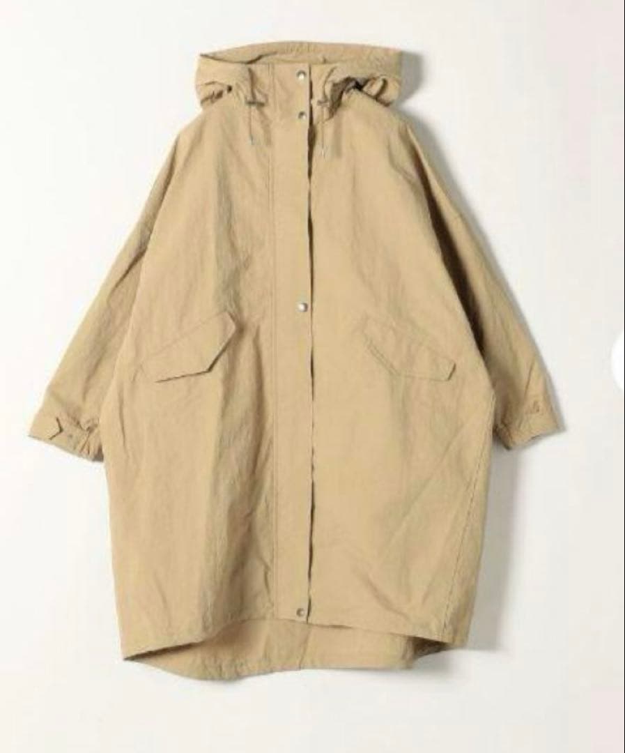 SHIPS any〈洗濯機可能〉オーバー フーディ ブルゾン コート