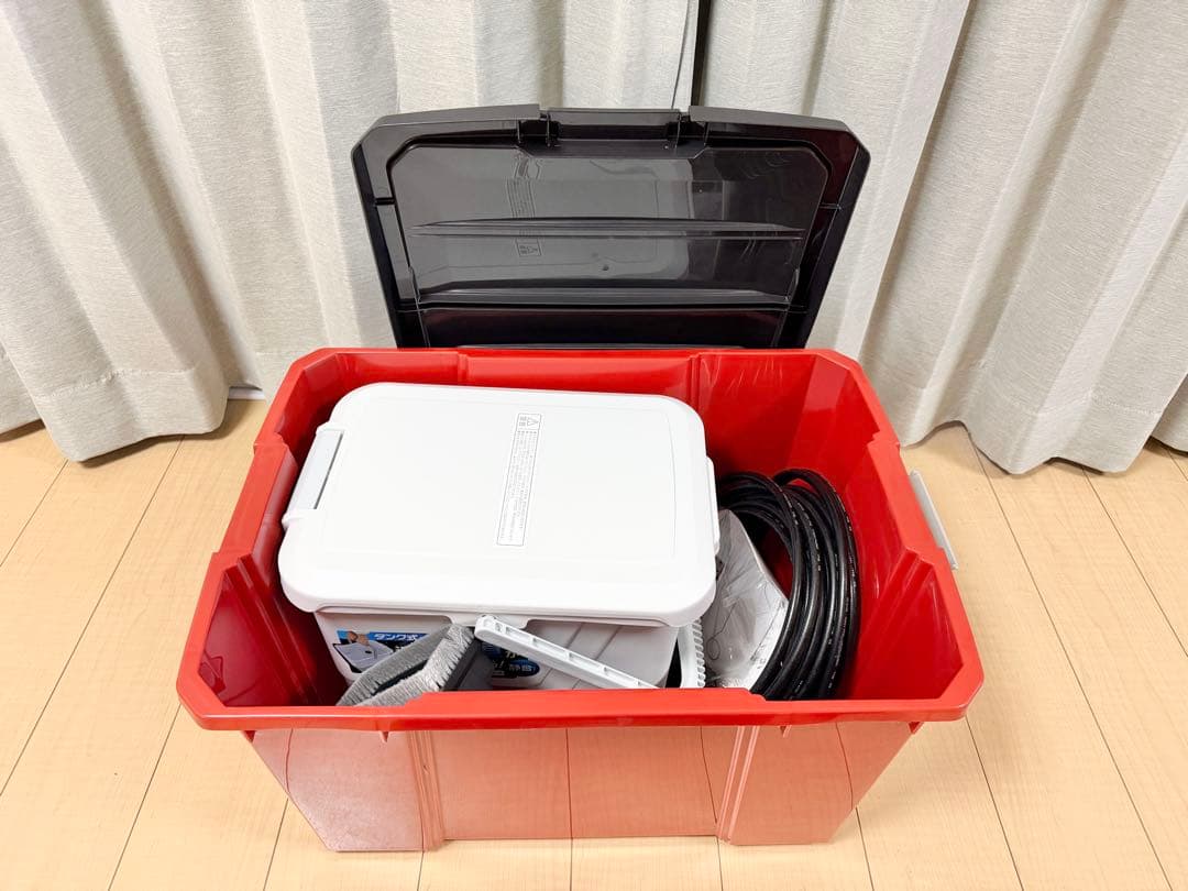 美品 アイリスオーヤマ タンク式 高圧洗浄機 ベランダセット SBT-512N