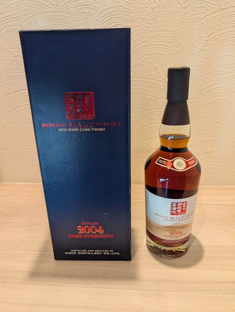 富士御殿場蒸溜所 2004 レッドワインカスクフィニッシュ 700ml 箱付