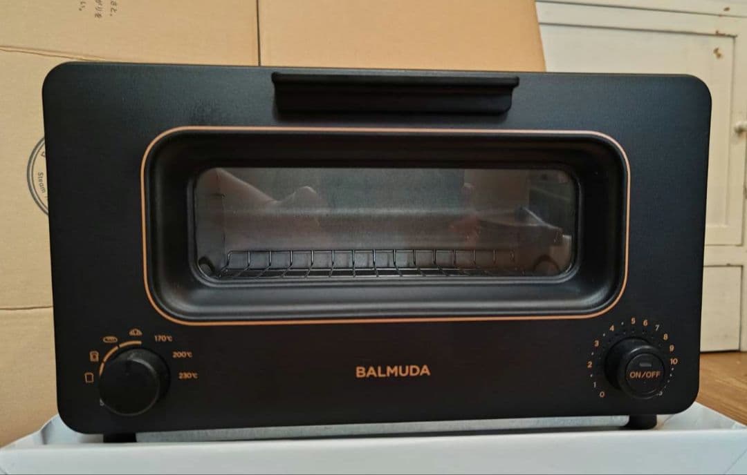 BALMUDA スチームトースター ブラック　K05A-BK　2021年製　美品