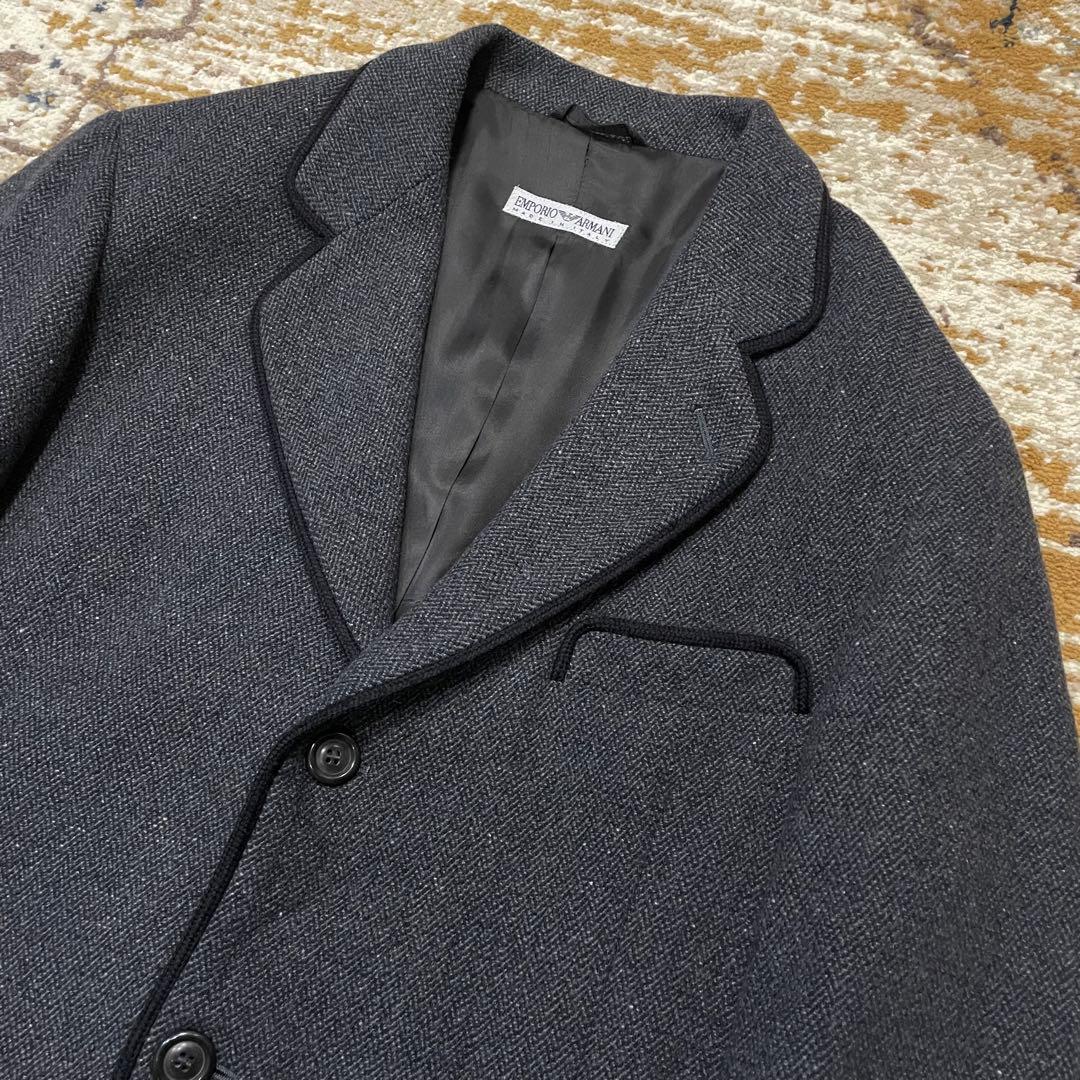 80-90s EMPORIO ARMANI　Tweed Setup
