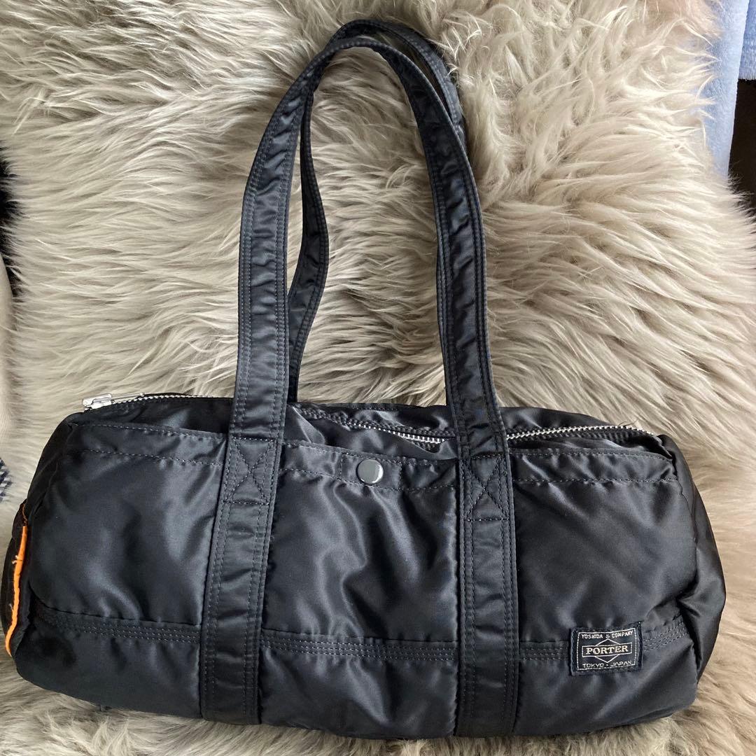PORTER ポーター TANKER DUFFLE BAG(L)ブラック