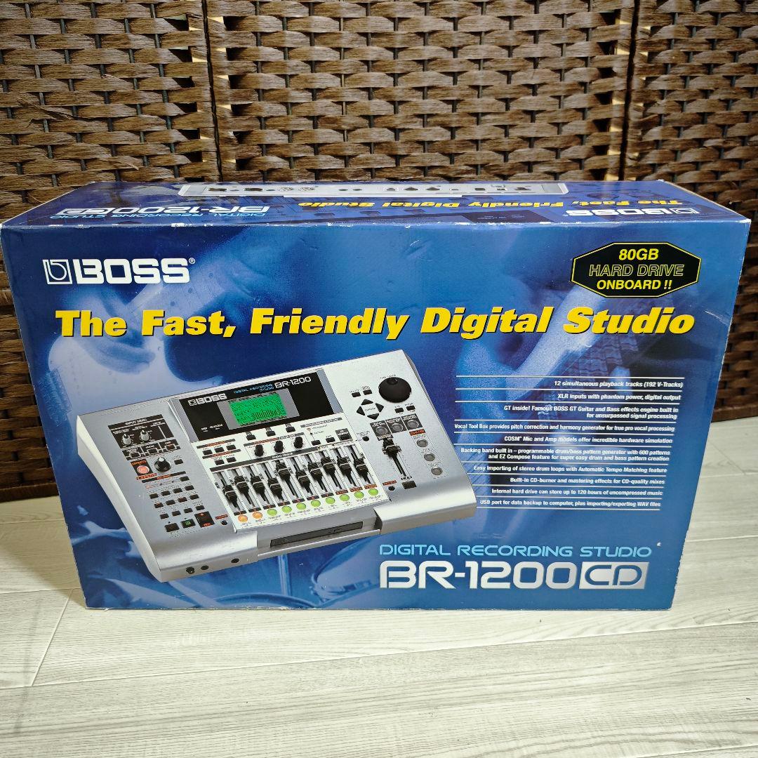 【美品】BOSS デジタルレコーディングスタジオ BR-1200CD