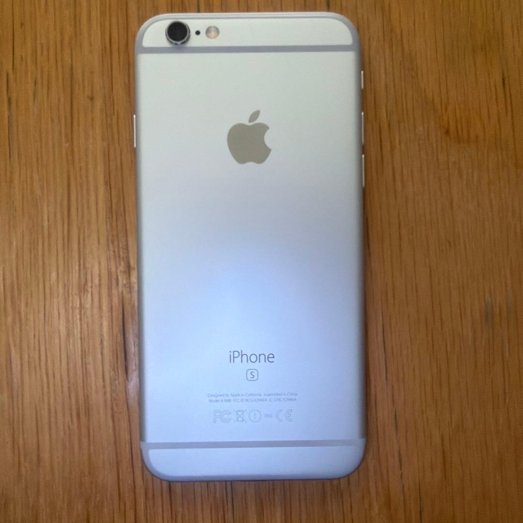 iPhone 6S シルバー SIMフリー バッテリー96%