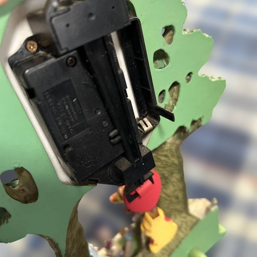 希少 ヴィンテージくまのプーさん ツリー時計