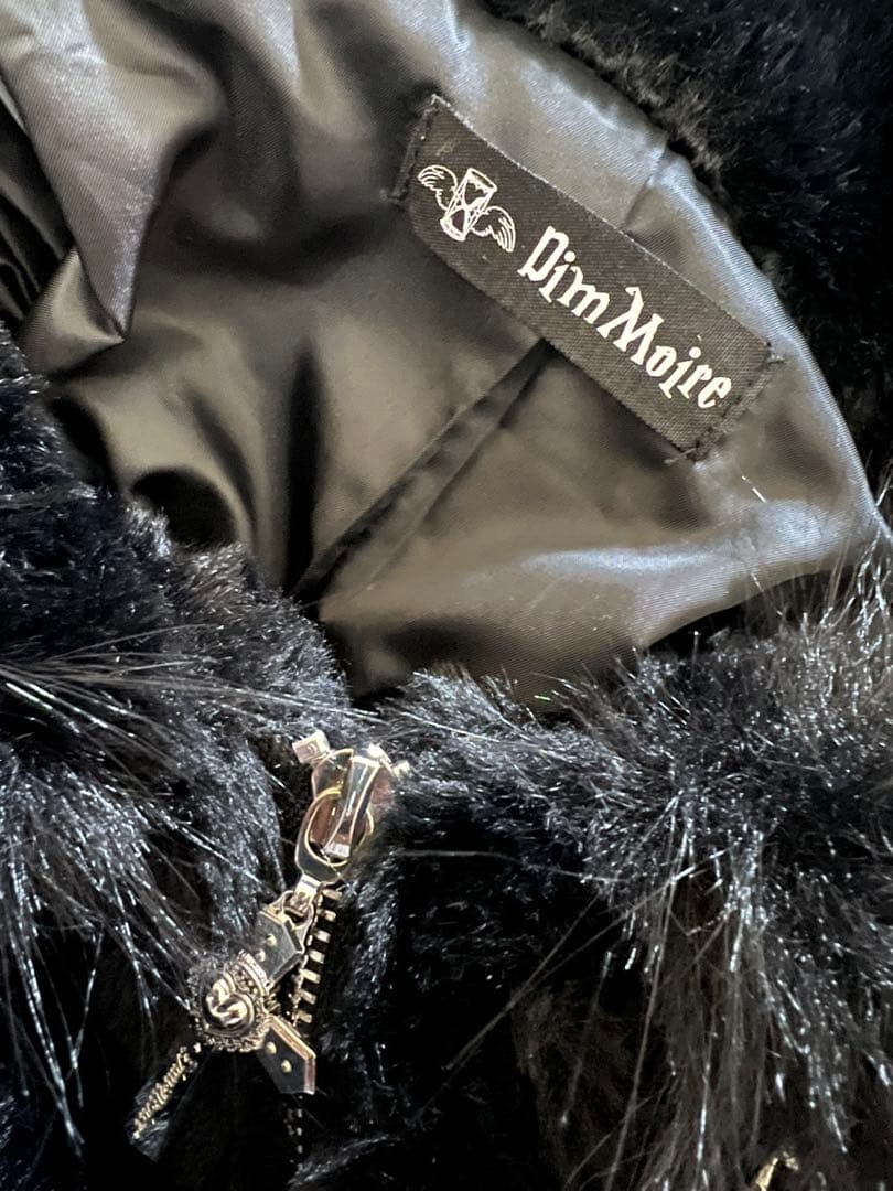 DimMoire BABY SHEEPファーパーカーII Black