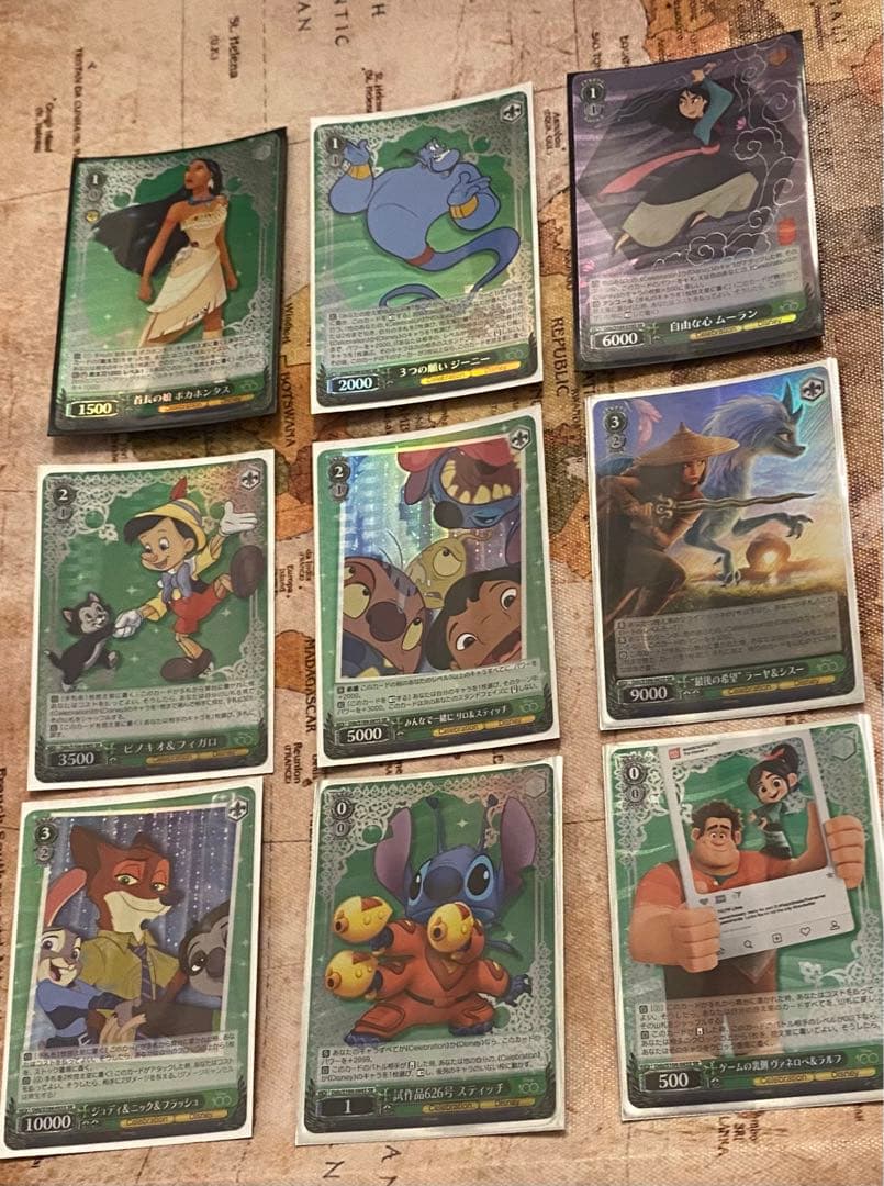 ヴァイスシュヴァルツ　disney100 SR 54種コンプセット　ディズニー