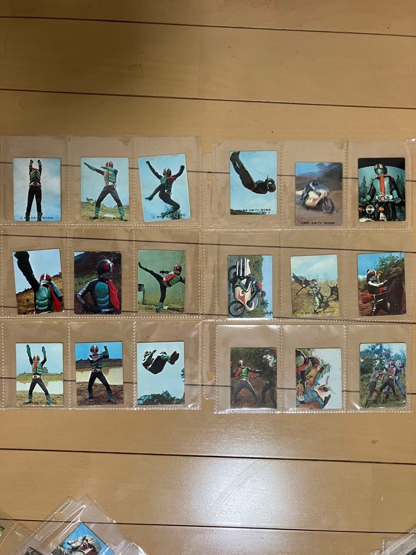 昭和レトロ★旧カルビー仮面ライダーカード★ 1番〜105番まで連番 表25局有