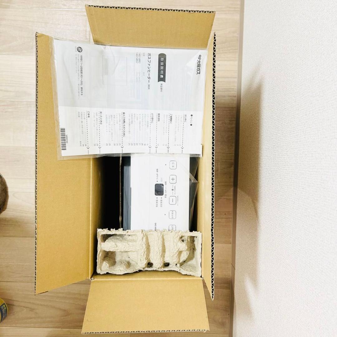 大阪ガス ノーリツ 都市ガス用 GFH-2406S 13A ガスファンヒーター