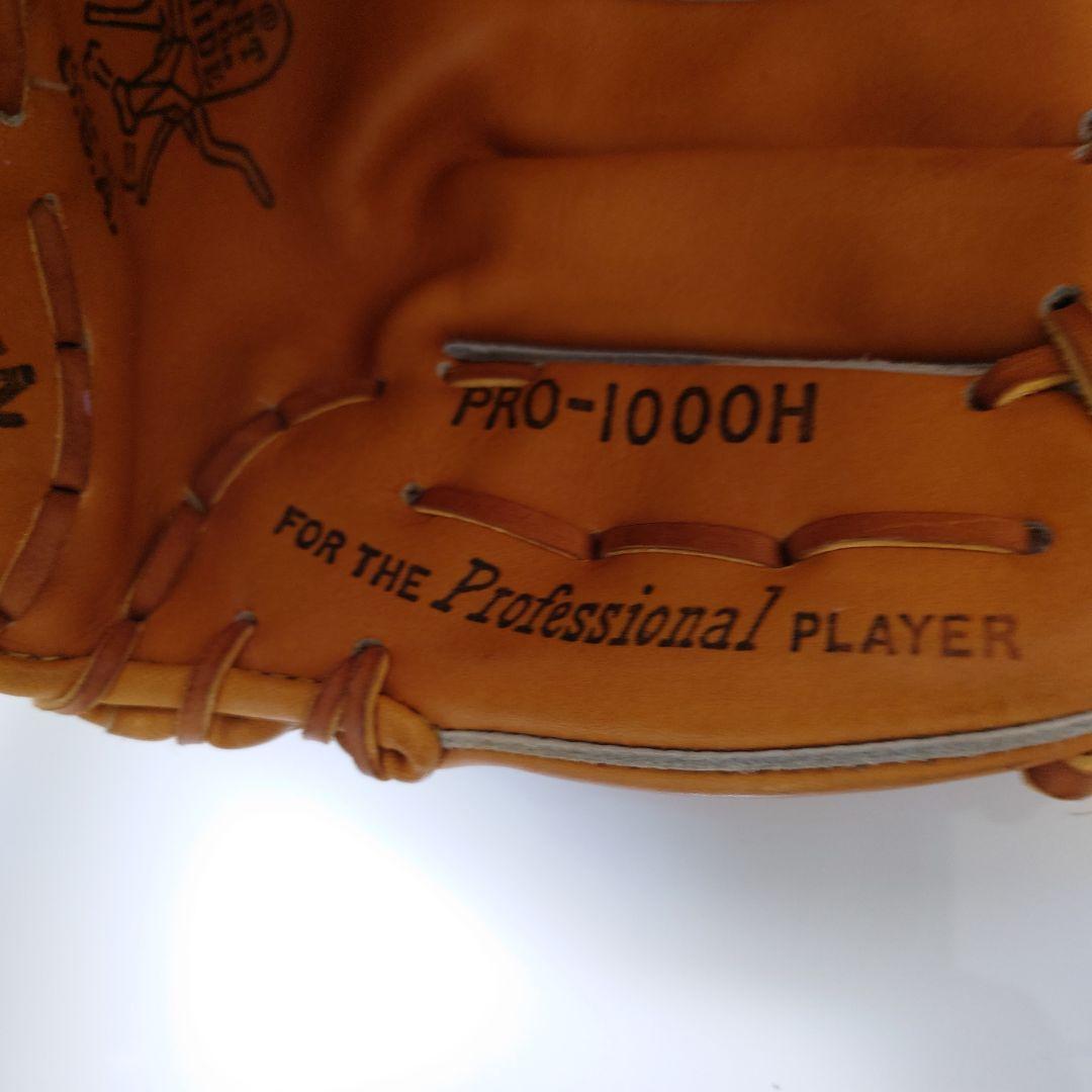 し*お様 Rawlings ゴールドグローブPROー1000H硬式グローブメイド