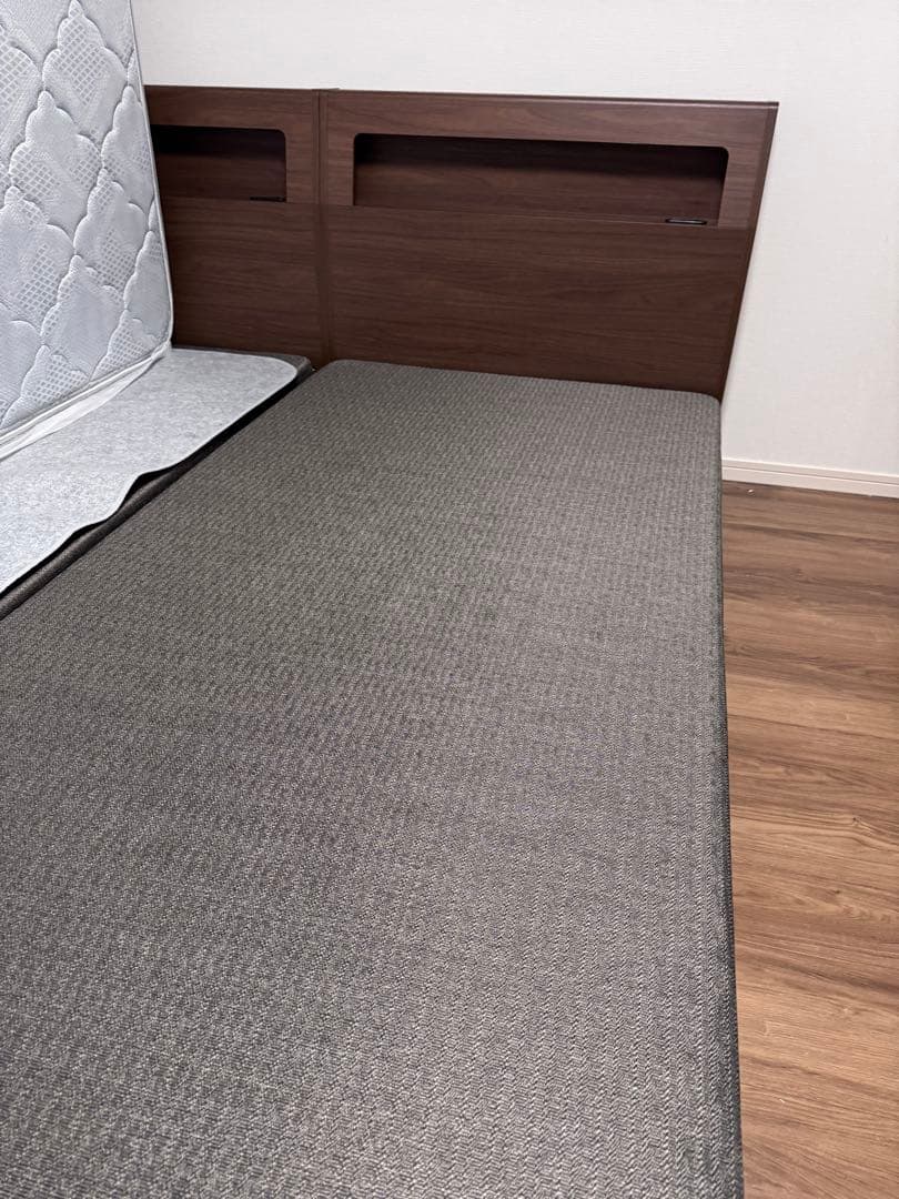 シモンズ　SIMMONS シングルベッド　2台　マットレス　　セット　シングル