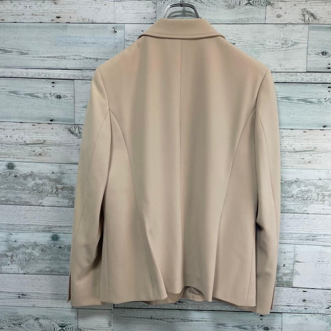☆大きいサイズ・13号☆ニューヨーカー　シングルテーラードジャケット　ベージュ
