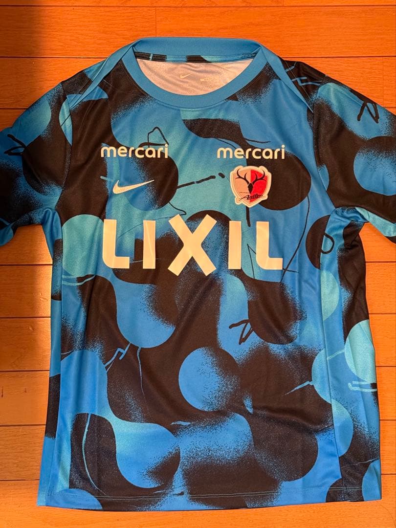 鹿島アントラーズ2025NIKEプレマッチトップ