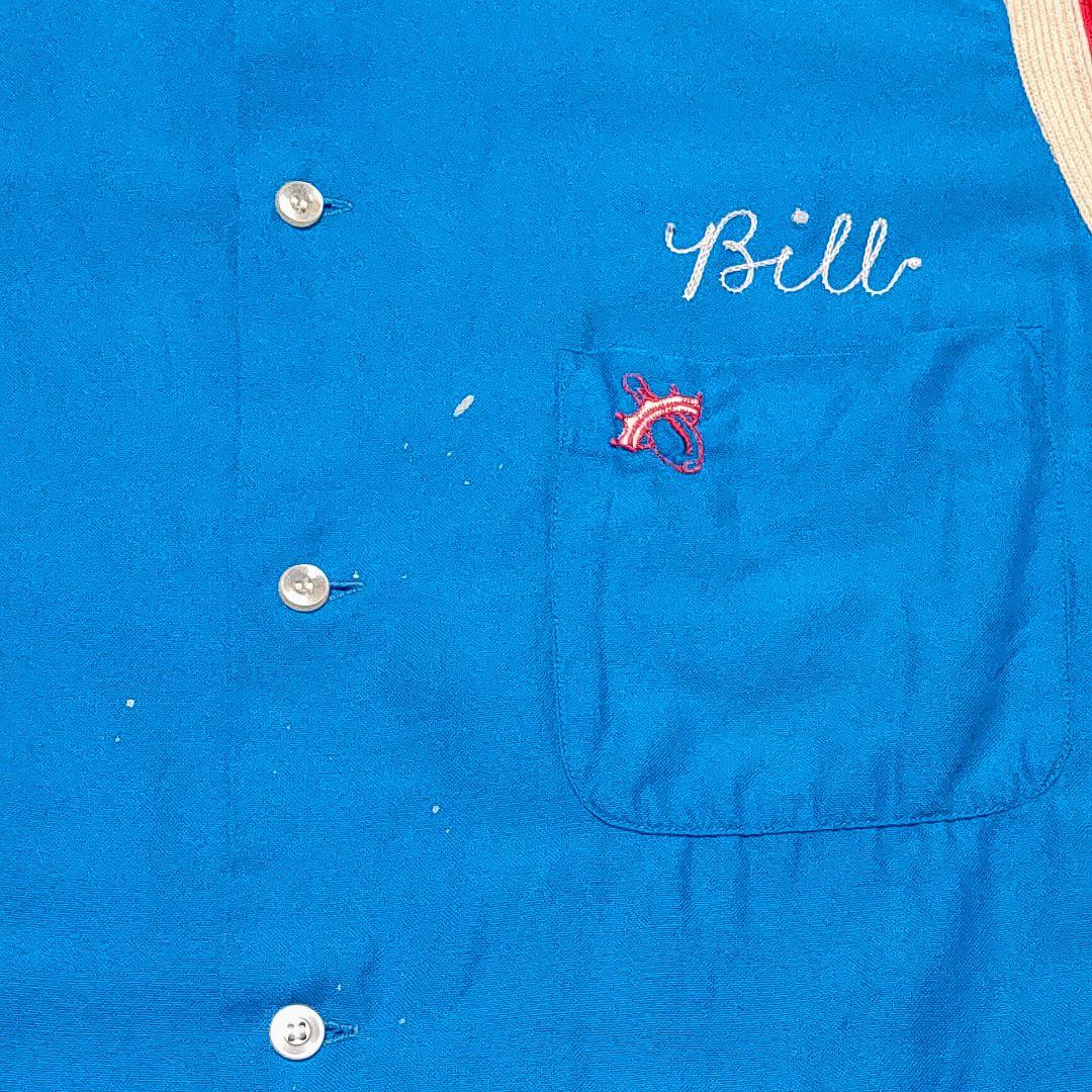 名品 貴重 Hilton ヒルトン vintage 60s ボーリングシャツ