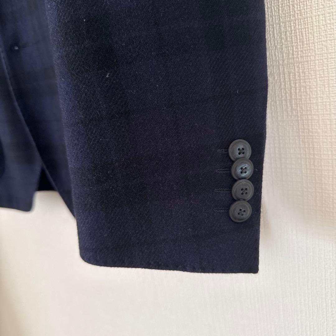ラルディーニ　ジャケット　カシミア　ネイビー