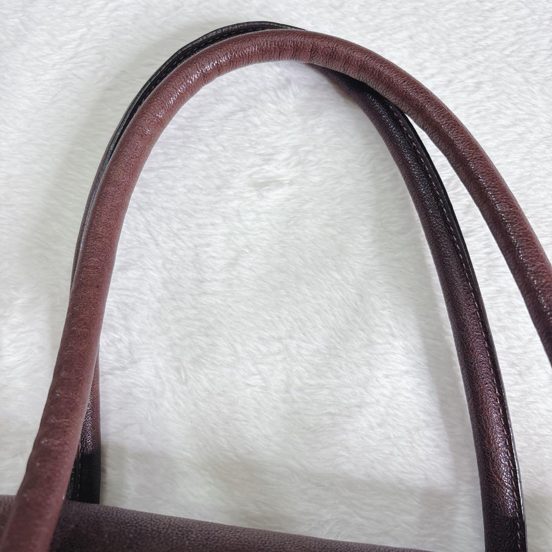 【美品】土屋鞄 ツチヤカバン　アジールトートバッグ　オールレザー ブラウン