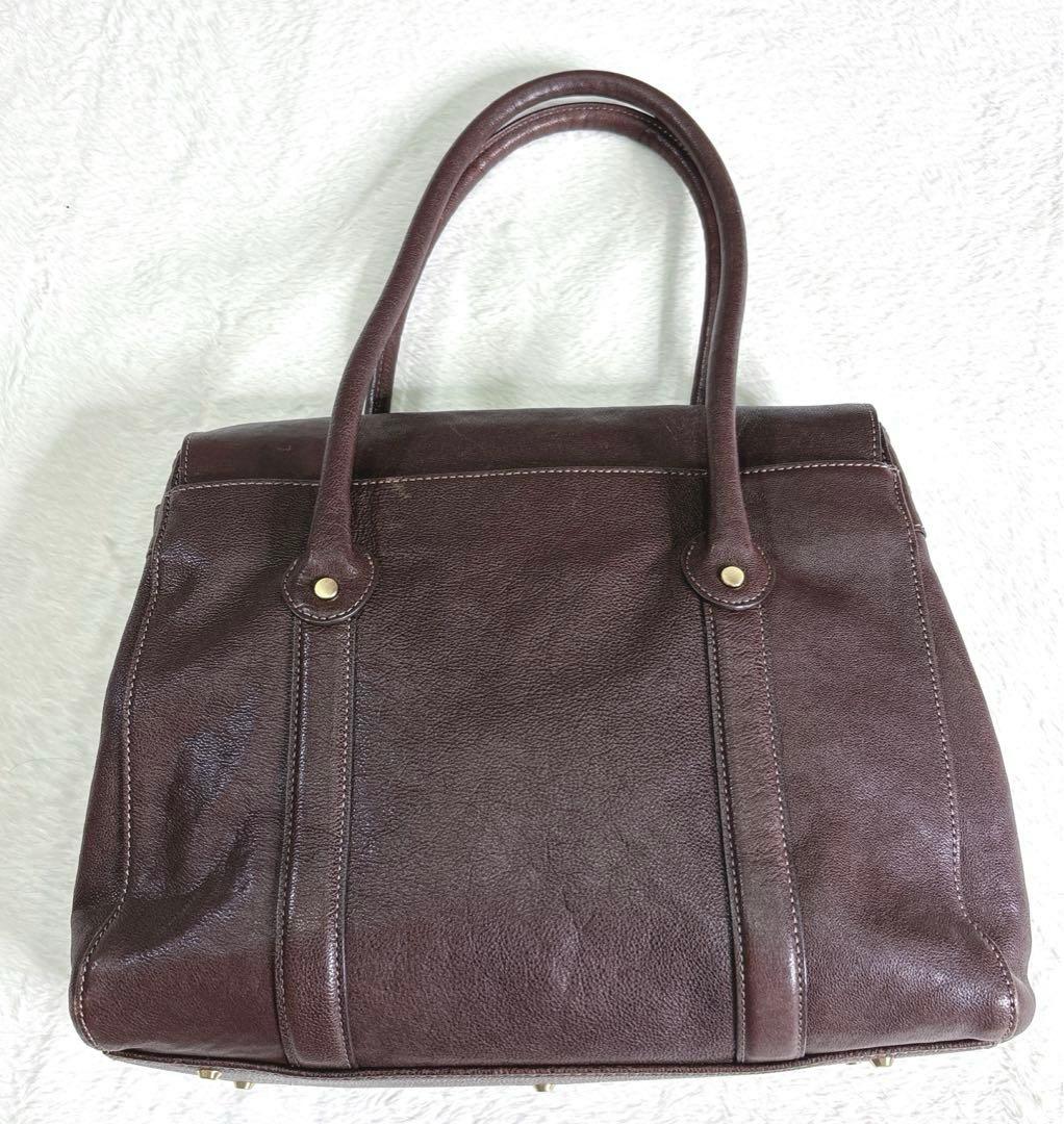 【美品】土屋鞄 ツチヤカバン　アジールトートバッグ　オールレザー ブラウン