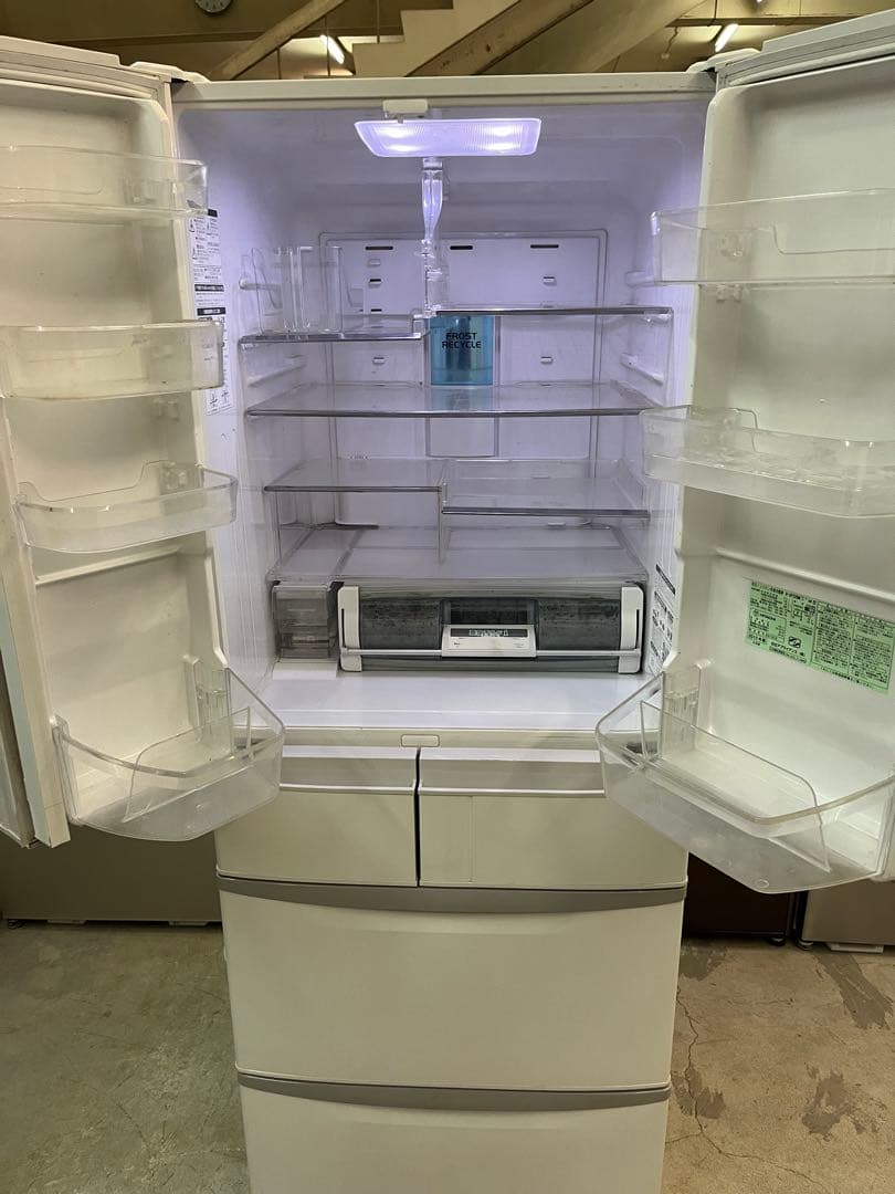 2012年式 517L 日立 6ドア冷蔵庫 R-SF52BM