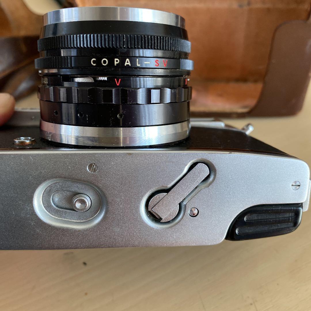 年代物のフイルムカメラ