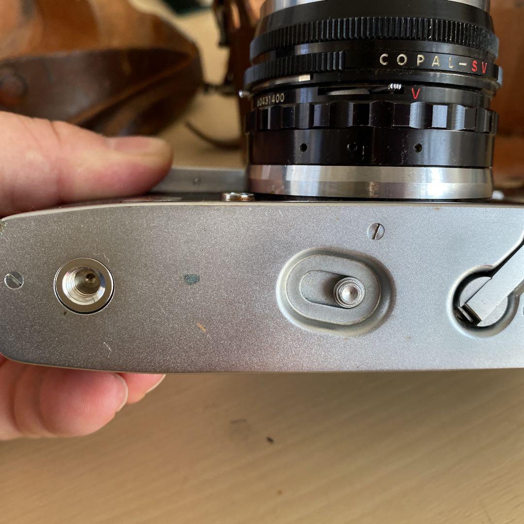 年代物のフイルムカメラ