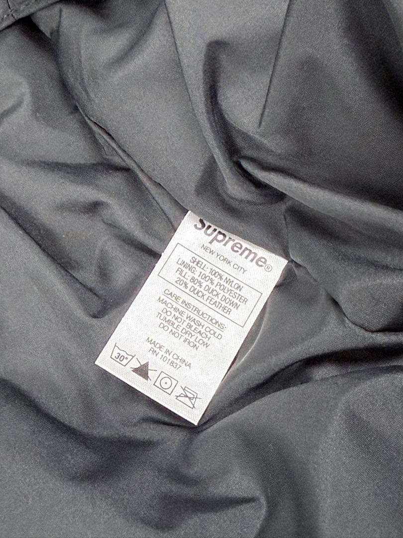 M*o様 Supreme×UNDERCOVER ダウン M パブリックエネミー