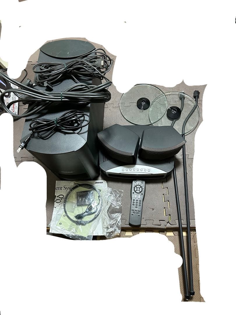 bose 321 スピーカースタンド付属