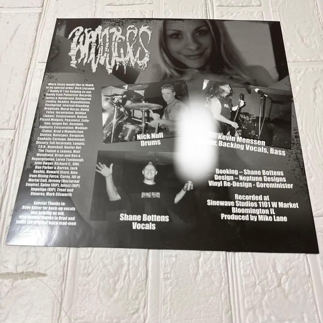 WACO JESUS LP デスメタル　グラインドコア！